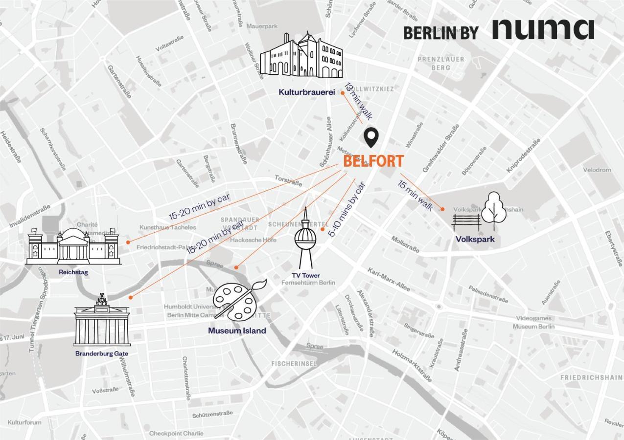 Numa Berlin Belfort Εξωτερικό φωτογραφία